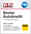 ADAC AutoKredit Testsiegel