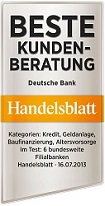 Deutsche Bank TopkreditOnline Testsiegel