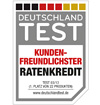 easyCredit Testsiegel