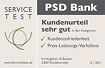PSD Bank Testsiegel