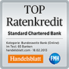 Standard Chartered Bank Testsiegel