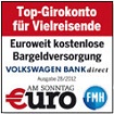 Volkswagen Bank Girokonto Testsiegel